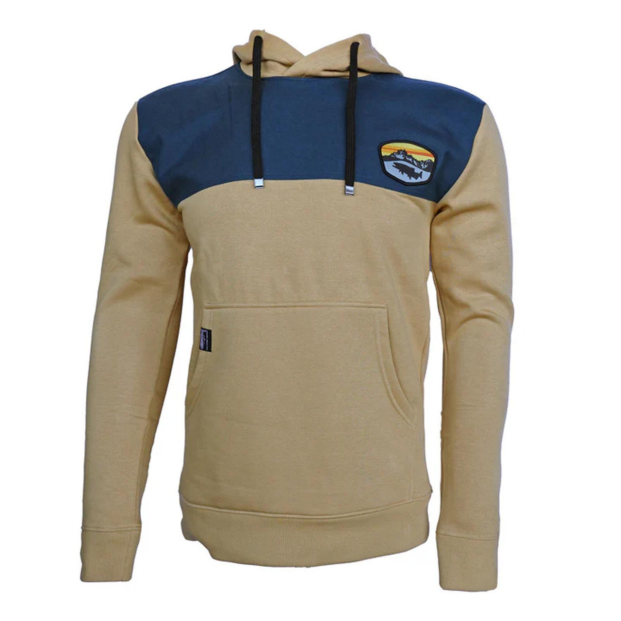 RepYourWater Recycled Saddleback Hooded Sweatshirt - Mountain Trout