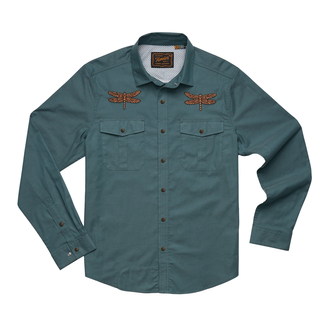 Howler Brothers Gaucho Snapshirt - Enter the Dragons
