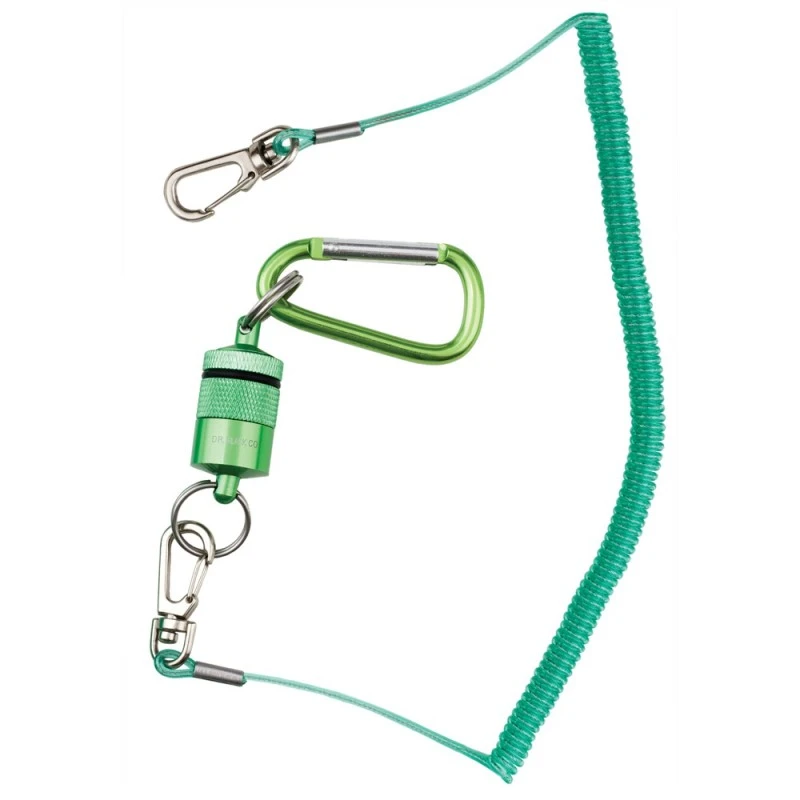 Dr. Slick Magnetic Net Keeper with Net Bungee Cord Green