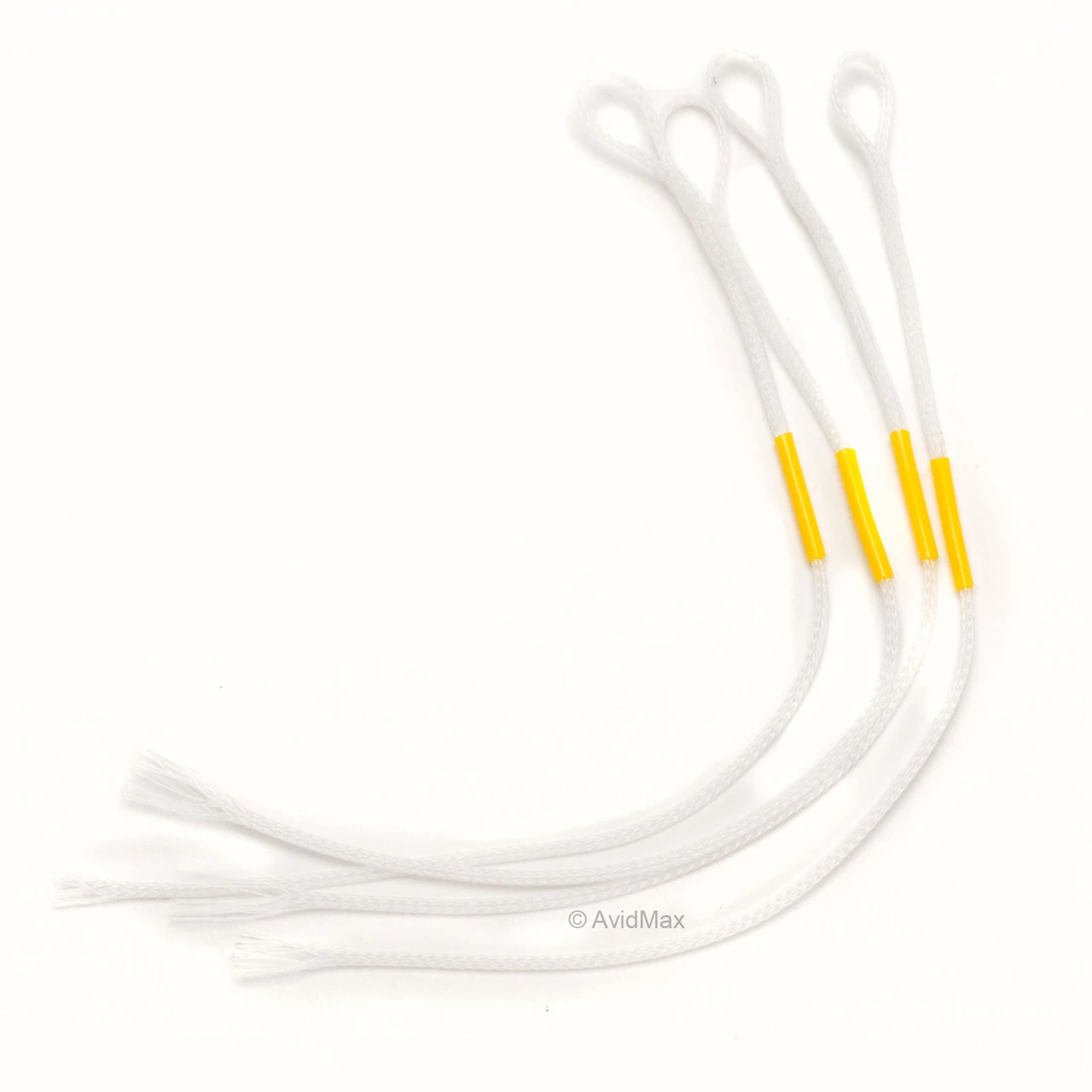 RIO Braided Loops Large (7-12 wt) White