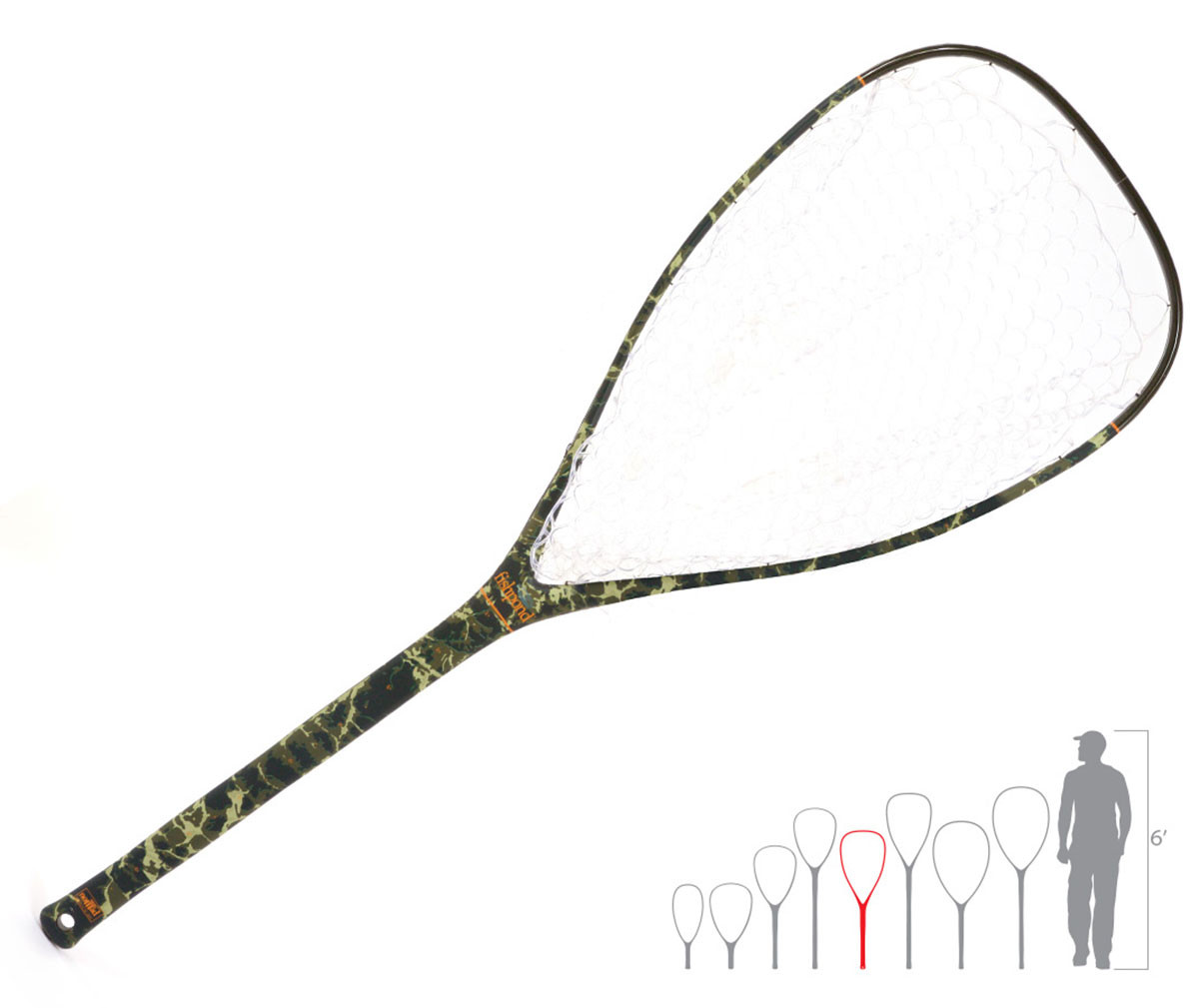 Fishpond Nomad El Jefe Fishing Landing Net Carbon Fiber Fiber Glass