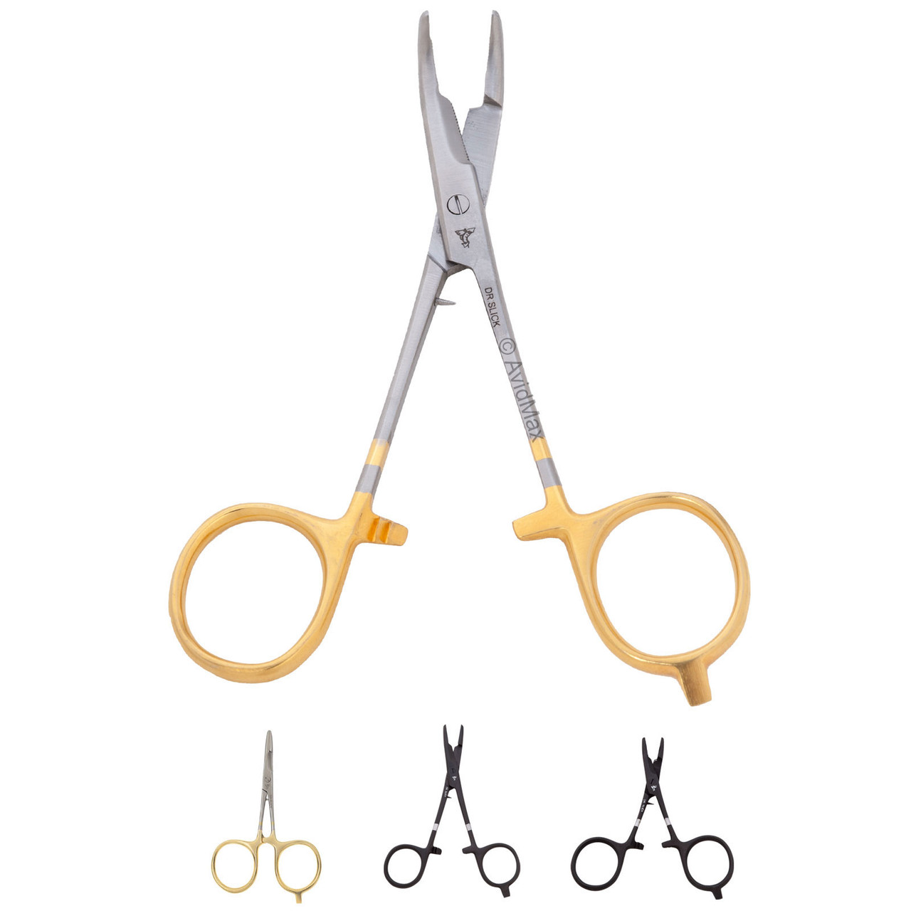 ドクタースタイル Dr. Slick Scissor Clamps-Loops-Straight-Curved - AvidMax