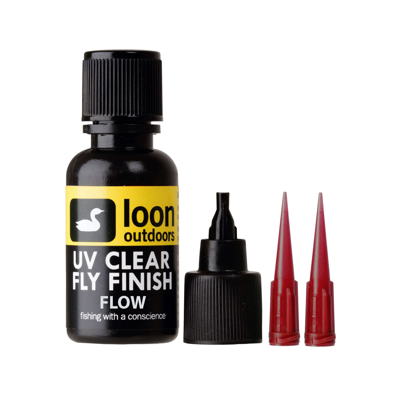 Loon Outdoors UV Clear Finish Fly Tying for Fly Heads and Bodies All Types