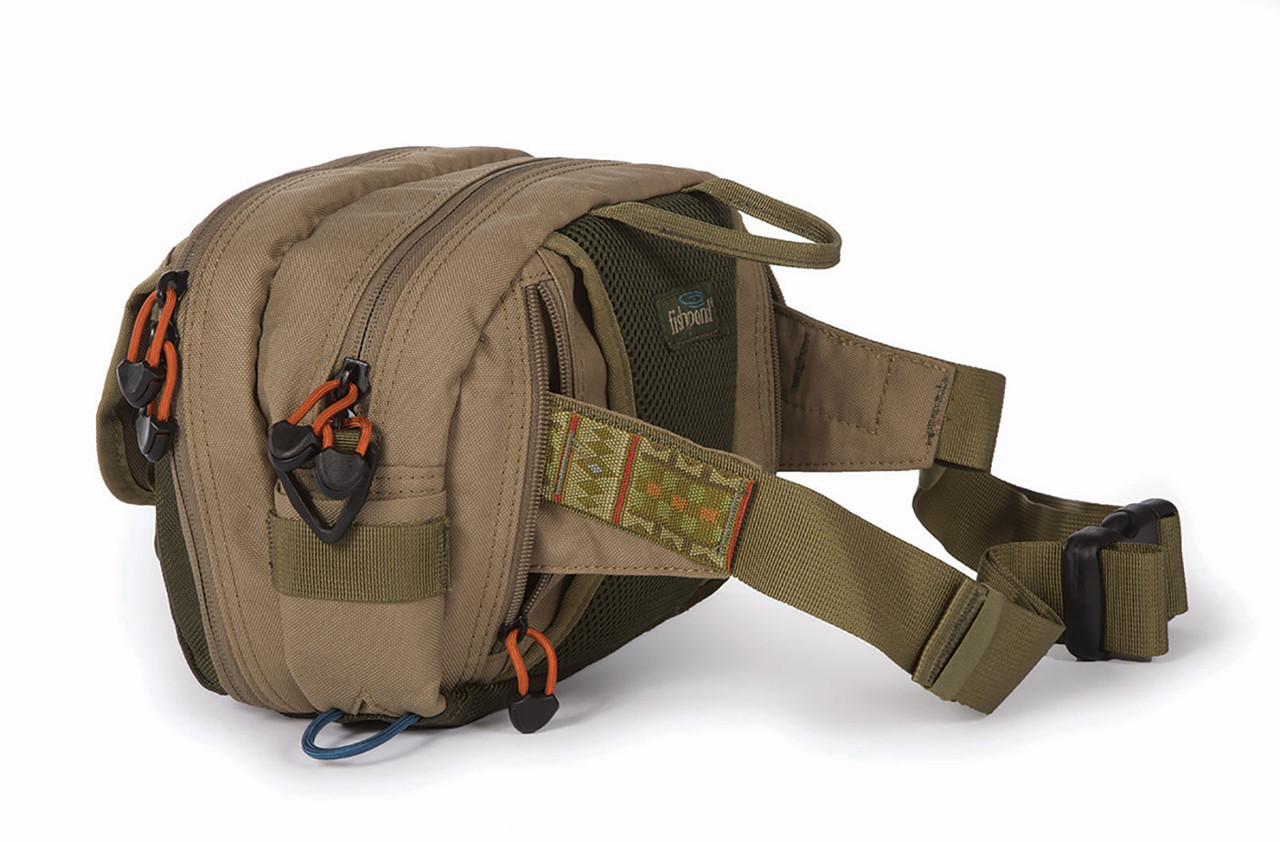 Fishpond Blue River Chest/Lumbar Fly Fishing Pack with Zip Down Fly Bench