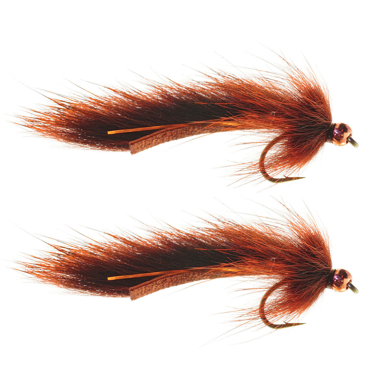 Umpqua Pine Squirrel Leech 12 Streamer 2 Pack Streamer Fly Fishing Flies