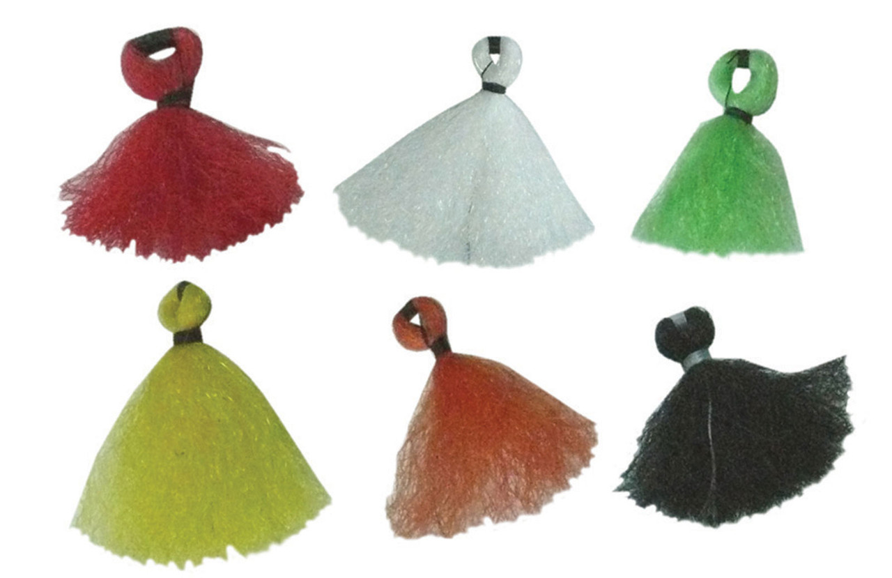 Anglers Accessories Poly Vee Hand Tied Yarn Strike Indicators 3 Packs