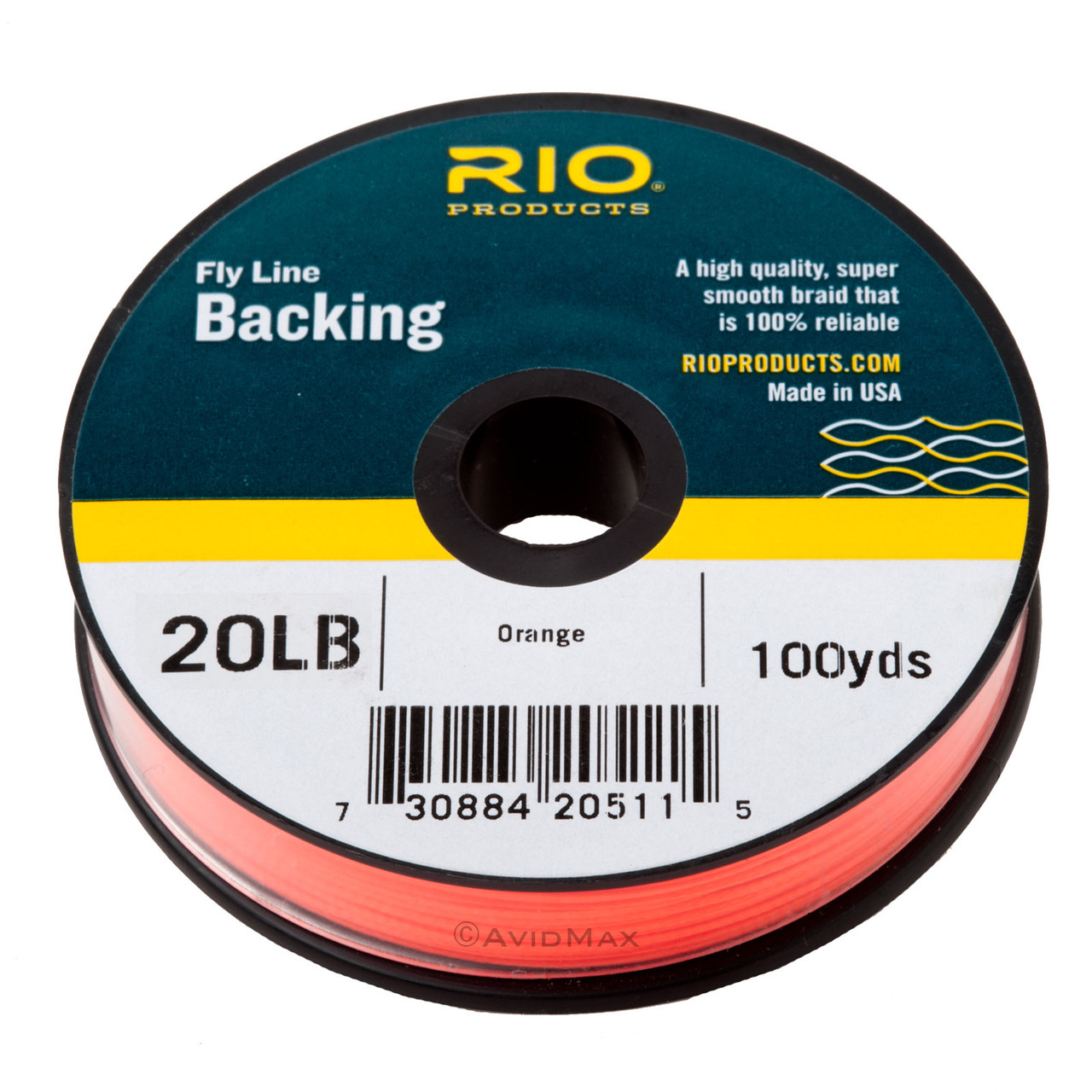RIO Dacron Fly Line Backing 20 lb 30 lb 100 200 300 yd spools