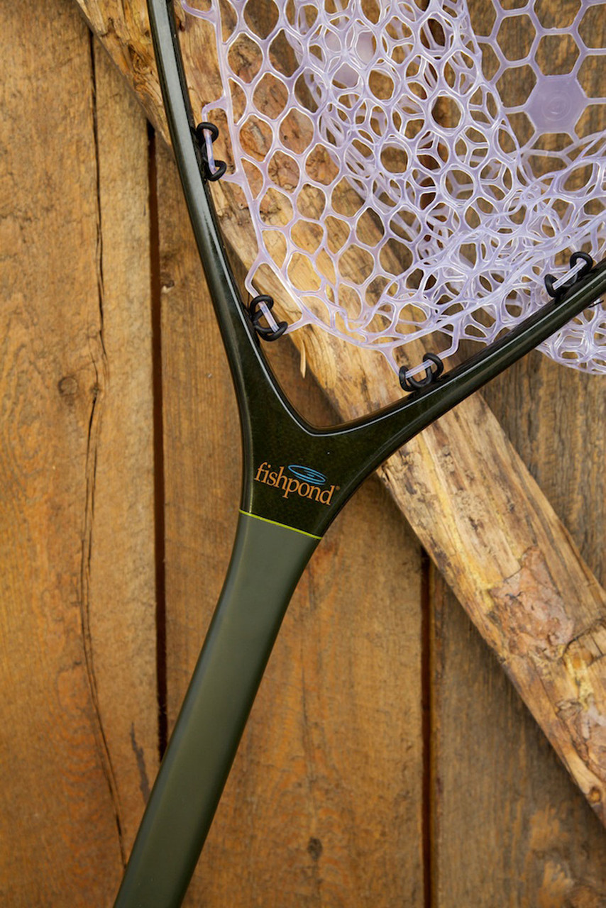 Fishpond Nomad Fly Fishing Carbon Fiber & Fiberglass Mid-Length Boat Net
