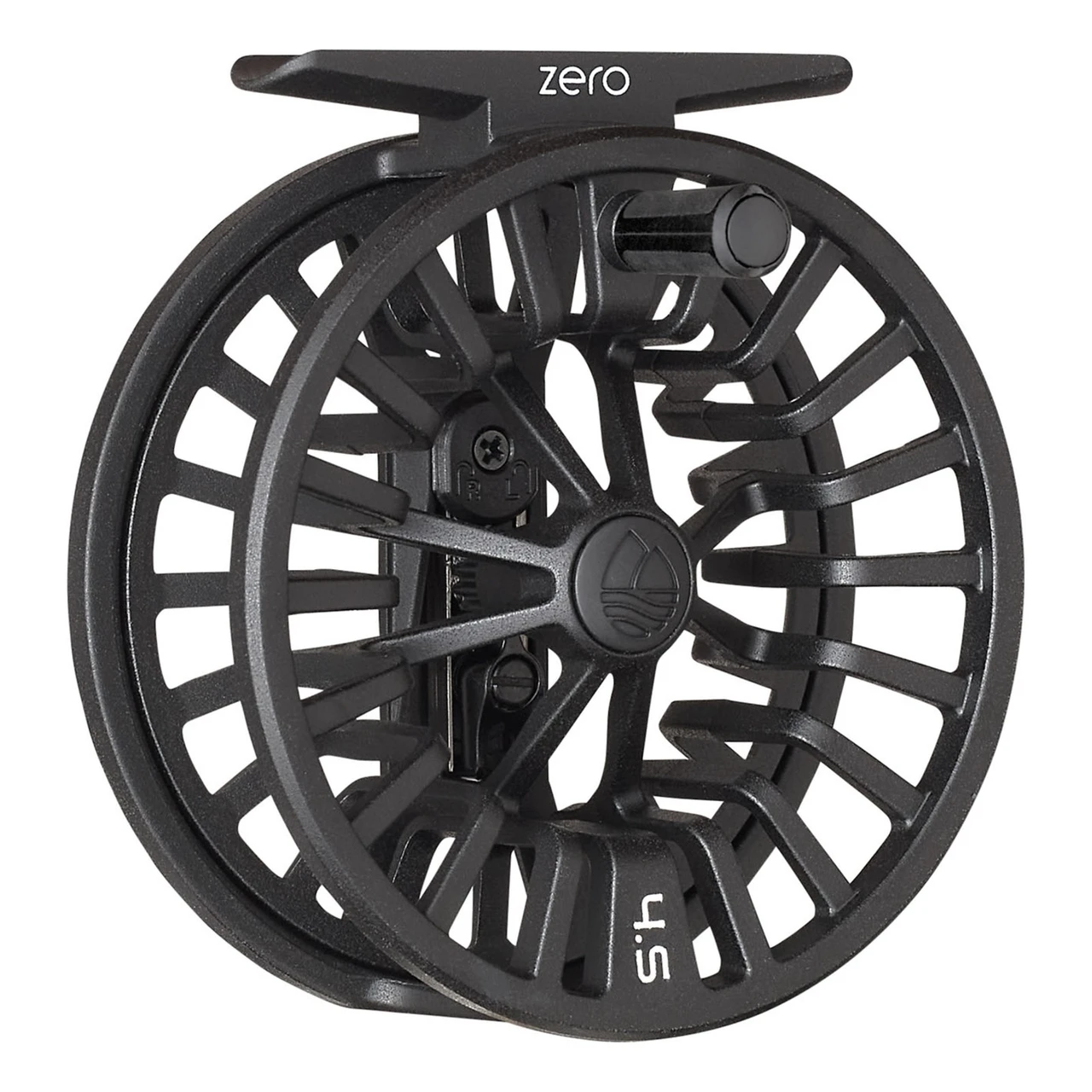 Redington Zero Fly Reel with Durable Clicker Drag Made for Trout Fishing - Matte Black