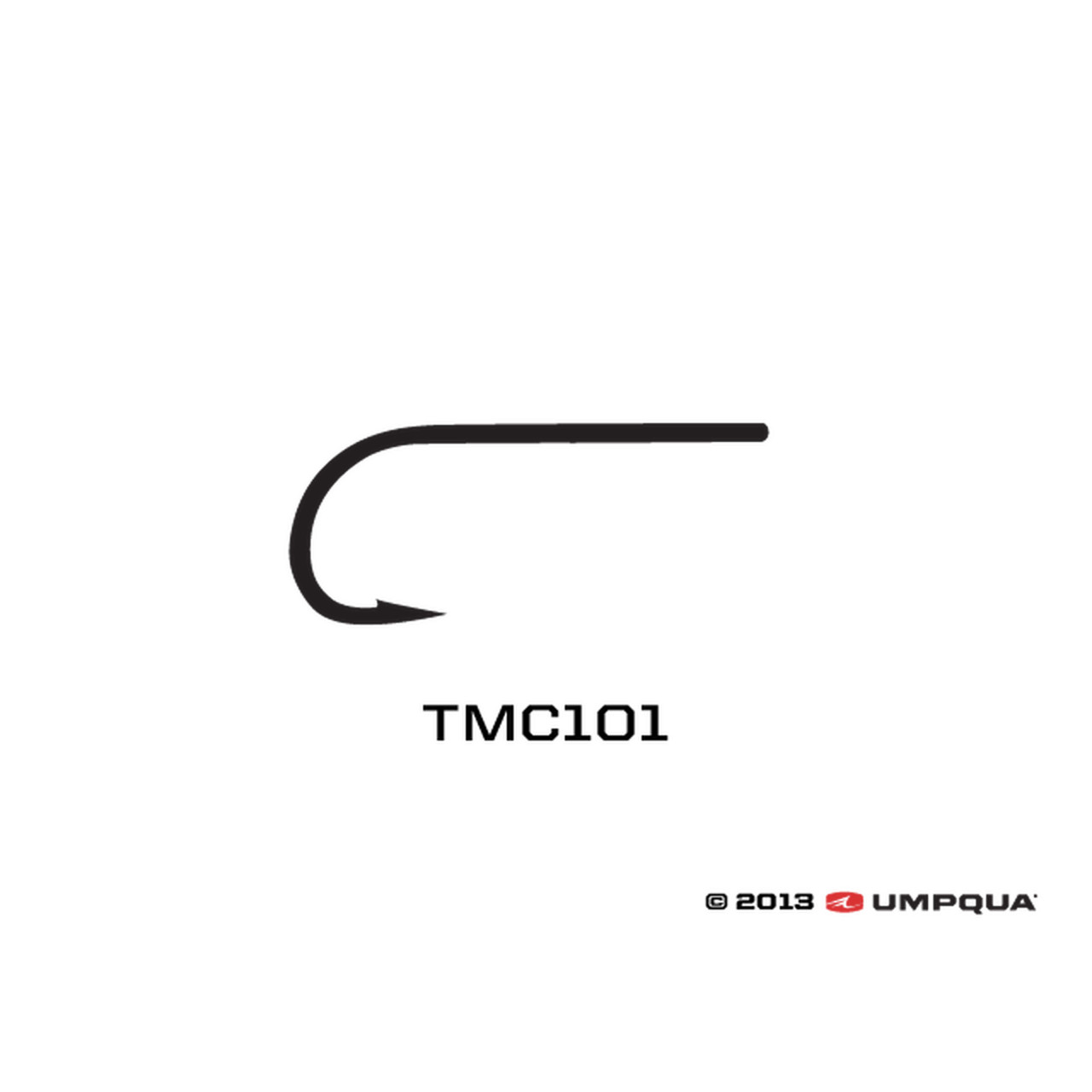 Tiemco TMC 101 Standard Dry Fly Hook - view 1