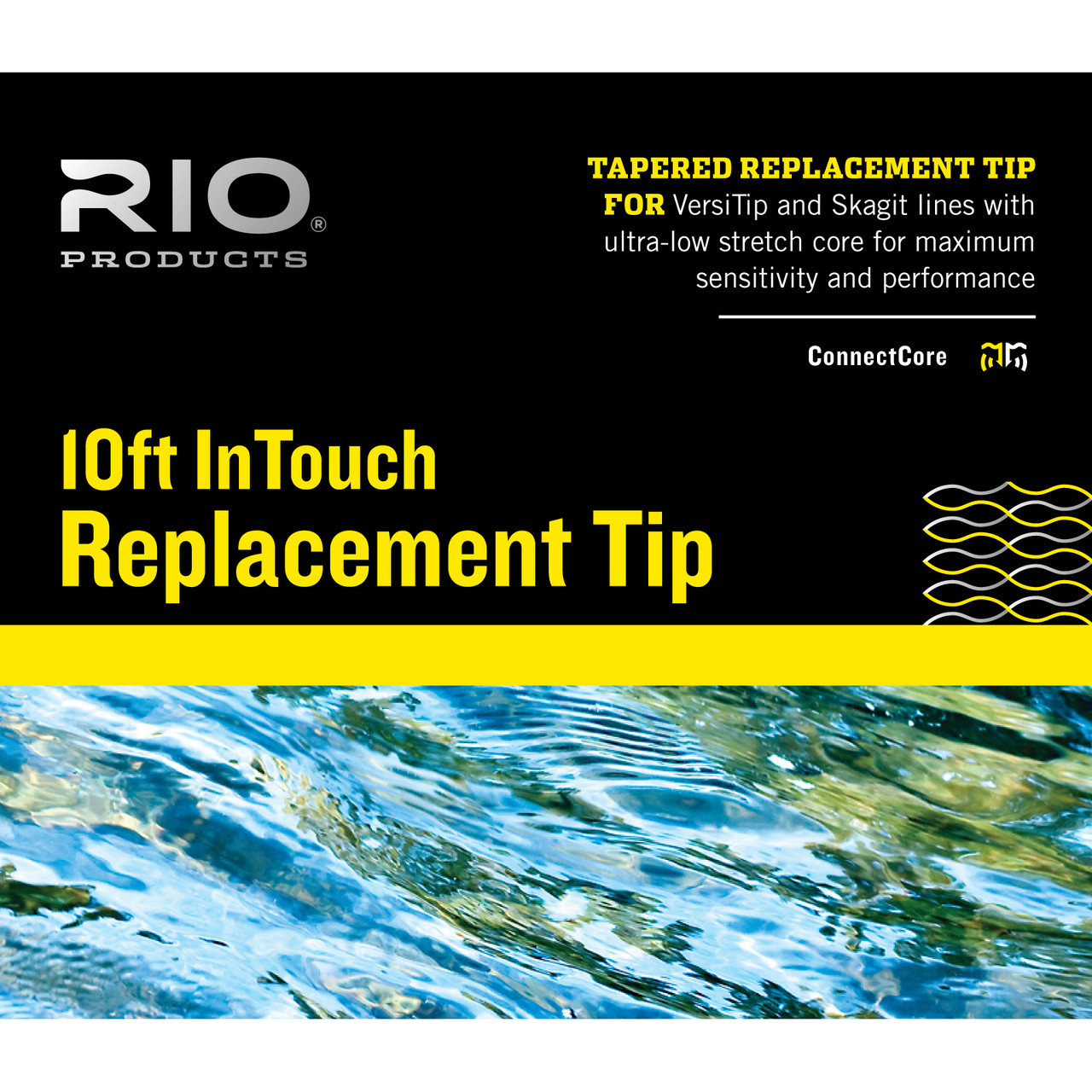 RIO InTouch Replacment Tip Fly Fishing Lines 55 gr Straw 10 ft