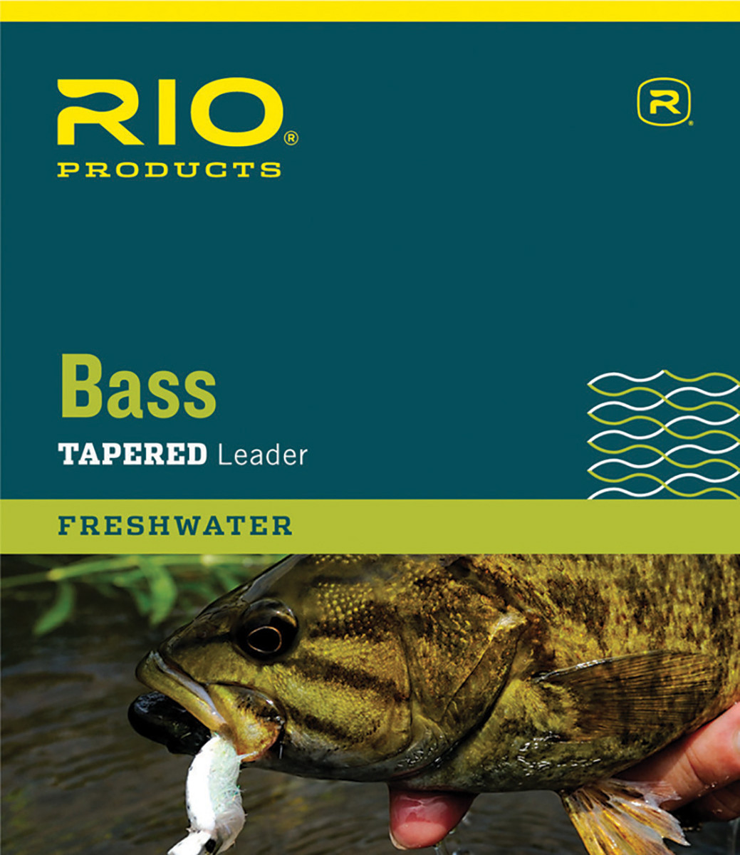 RIO Nylon Bass Fly Leaders 9'