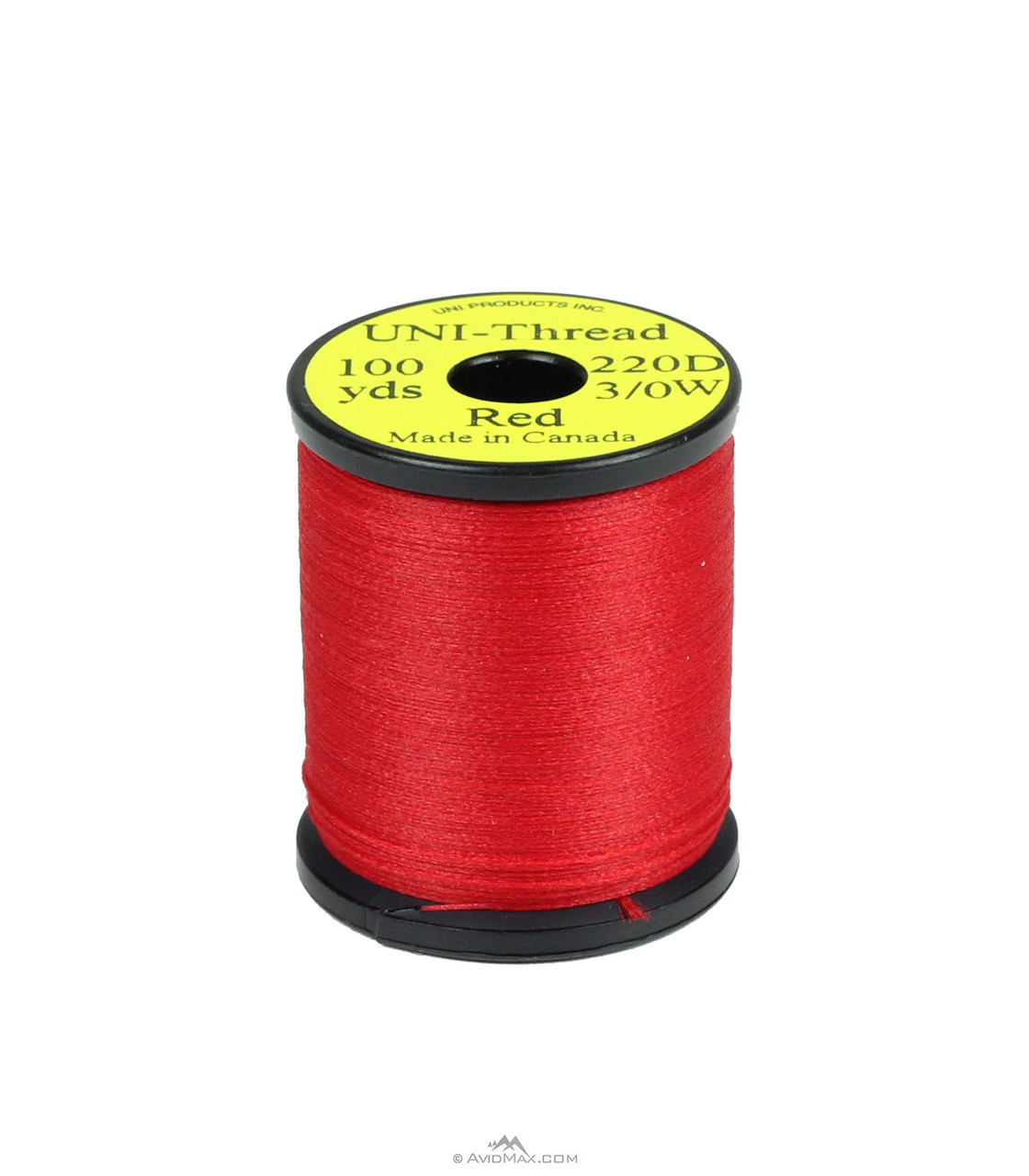 UNI Waxed Thread 3/0 Red