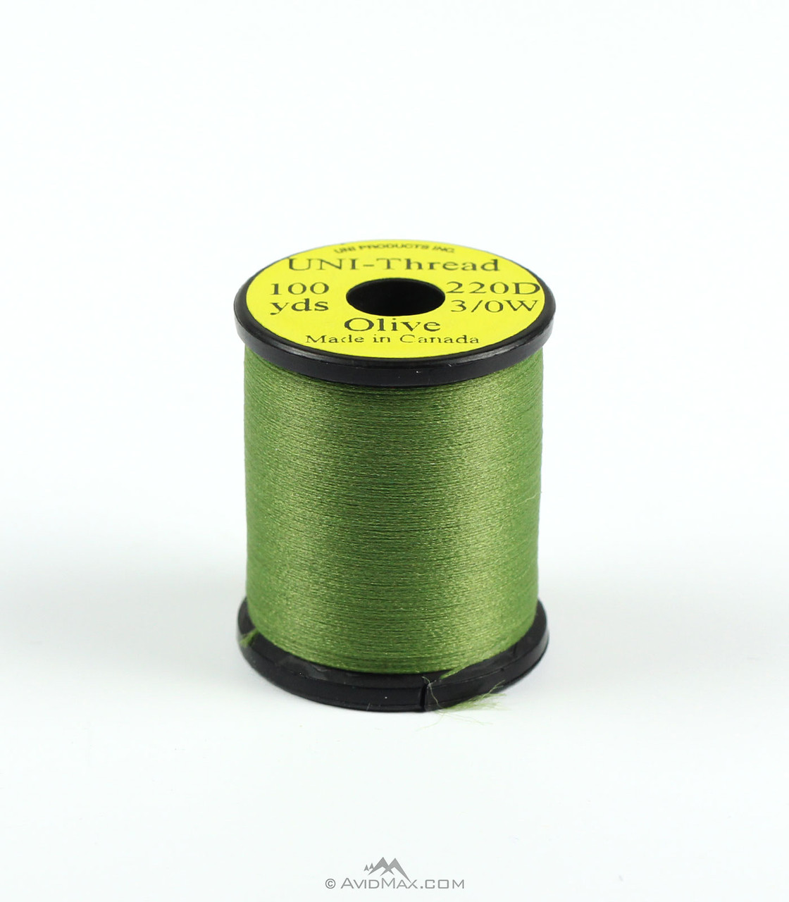 UNI Waxed Thread 3/0 Olive