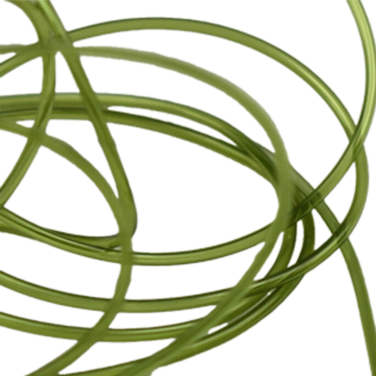 Hareline Hollow Tubing Micro - 0.02 inches (0.5 mm) Light Olive