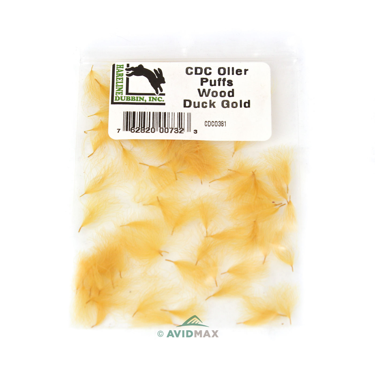 Hareline Cul De Canard Oiler Puffs All Colors