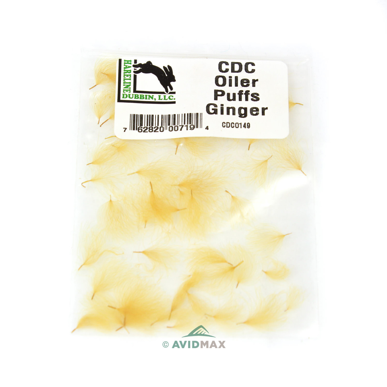 Hareline Cul De Canard Oiler Puffs All Colors