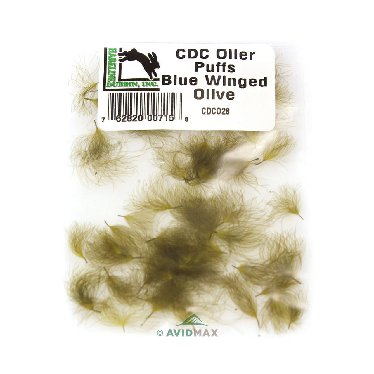 Hareline Cul De Canard Oiler Puffs All Colors