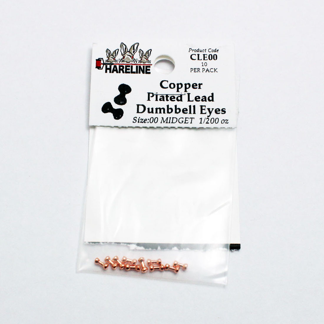 Hareline Lead Dumbbell Eyes Fly Tying Materials All Varieties