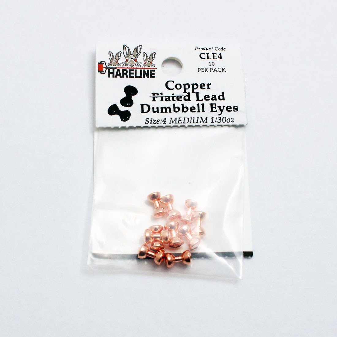 Hareline Lead Dumbbell Eyes Fly Tying Materials All Varieties