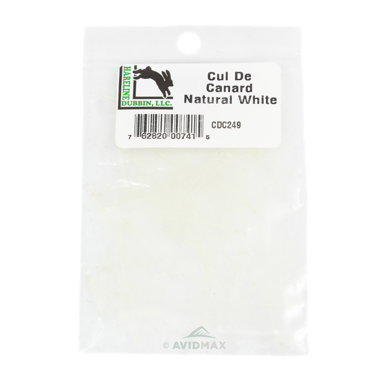 Hareline Cul De Canard Feathers Natural White