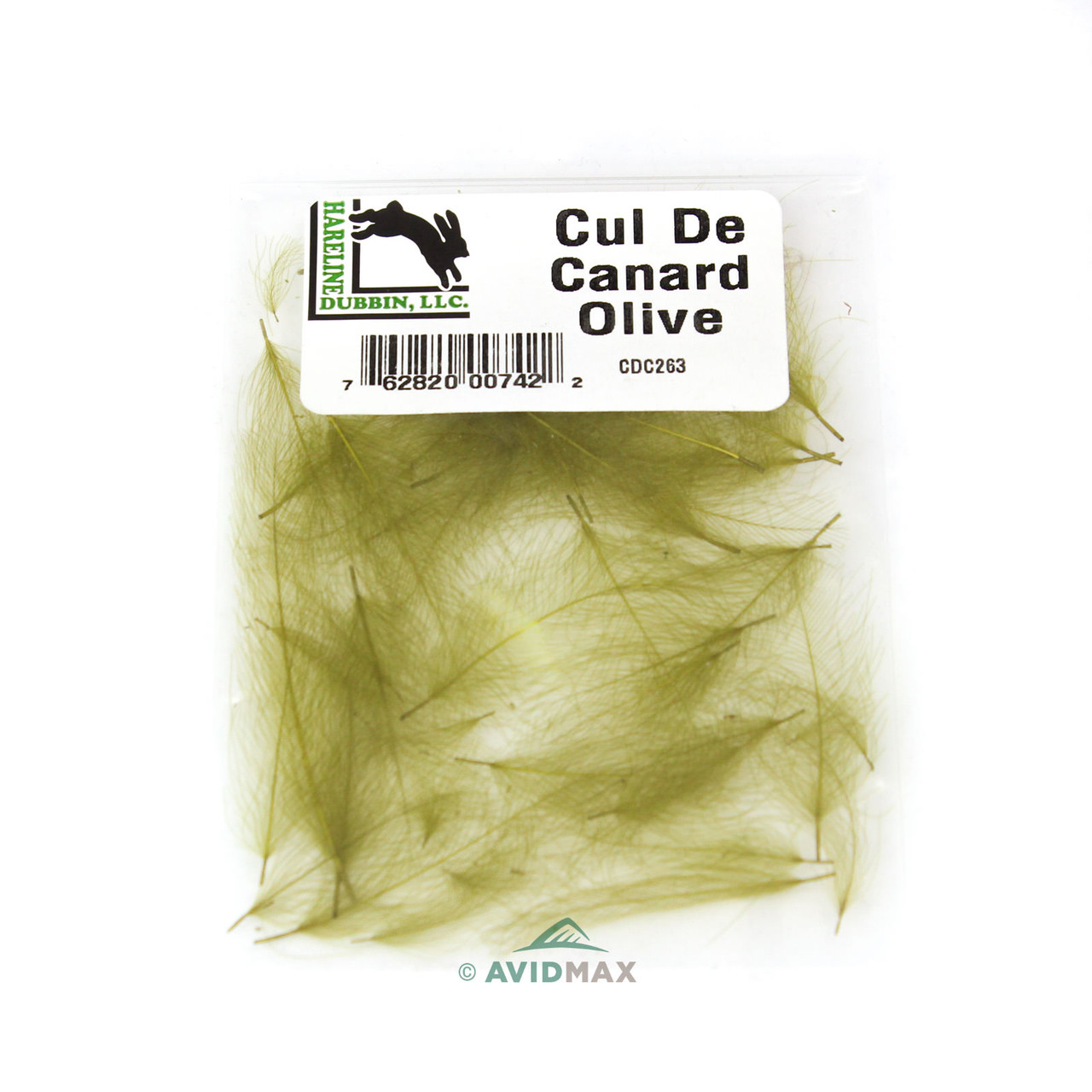 Hareline Cul De Canard Feathers Olive