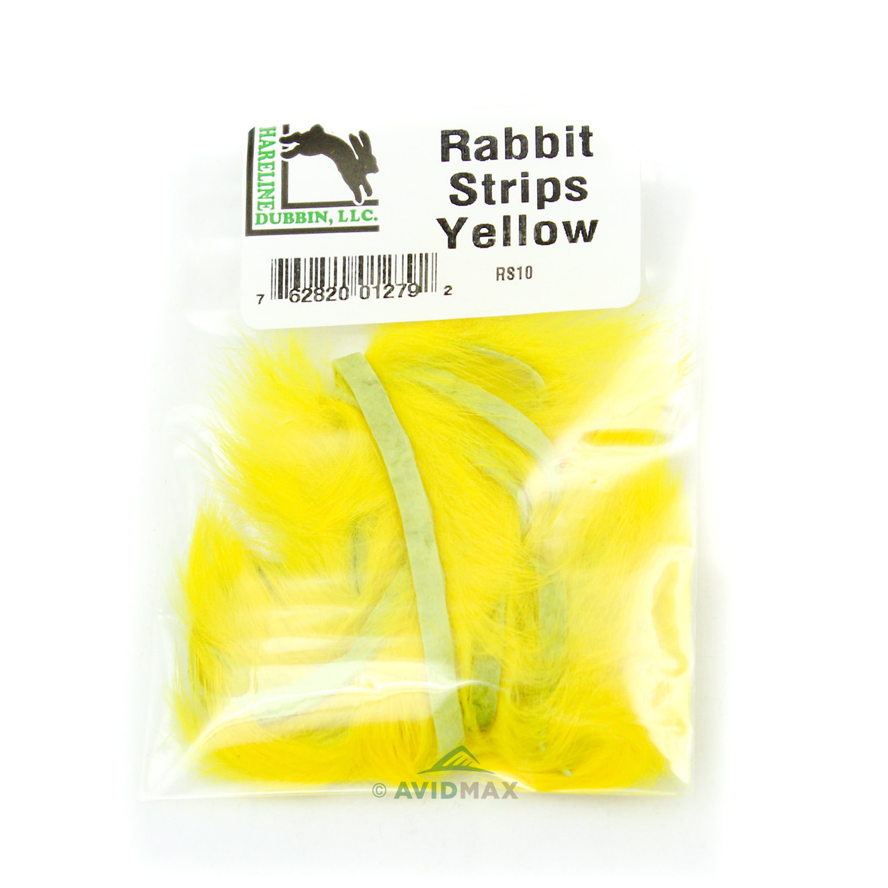 Hareline Natural and Dyed Rabbit Strips