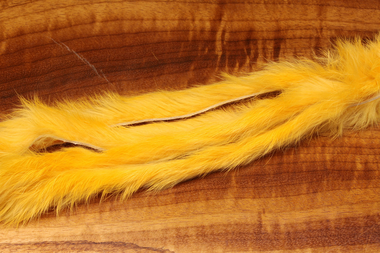 Hareline Natural and Dyed Rabbit Strips Hareline Natural and Dyed Rabbit Strips