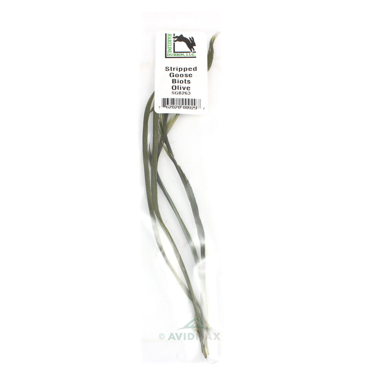 Hareline Stripped Goose Biots Olive