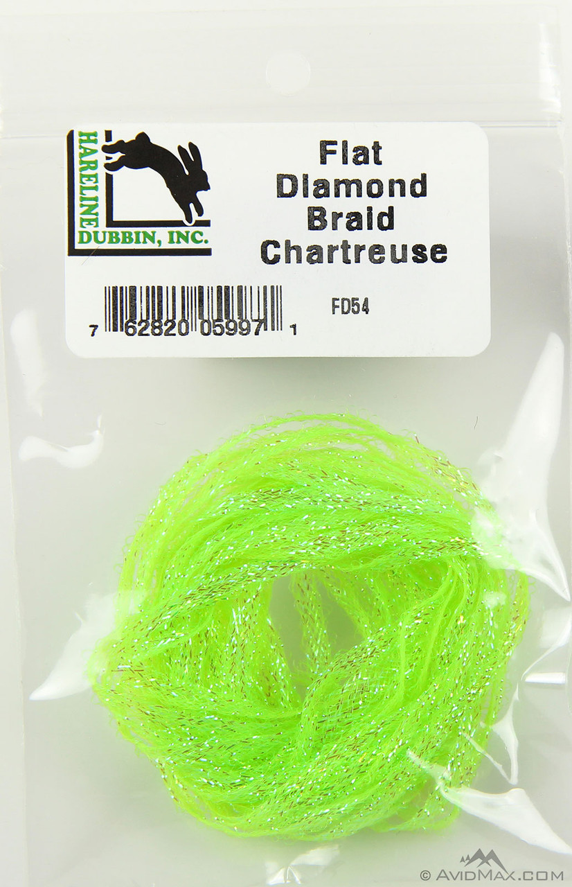 Hareline Flat Diamond Braid Hareline Flat Diamond Braid