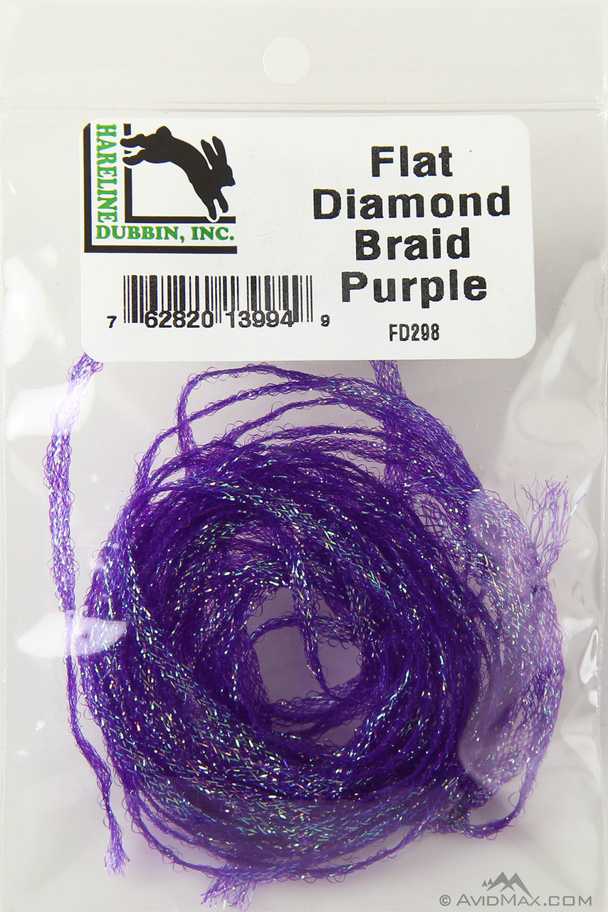 Hareline Flat Diamond Braid Hareline Flat Diamond Braid