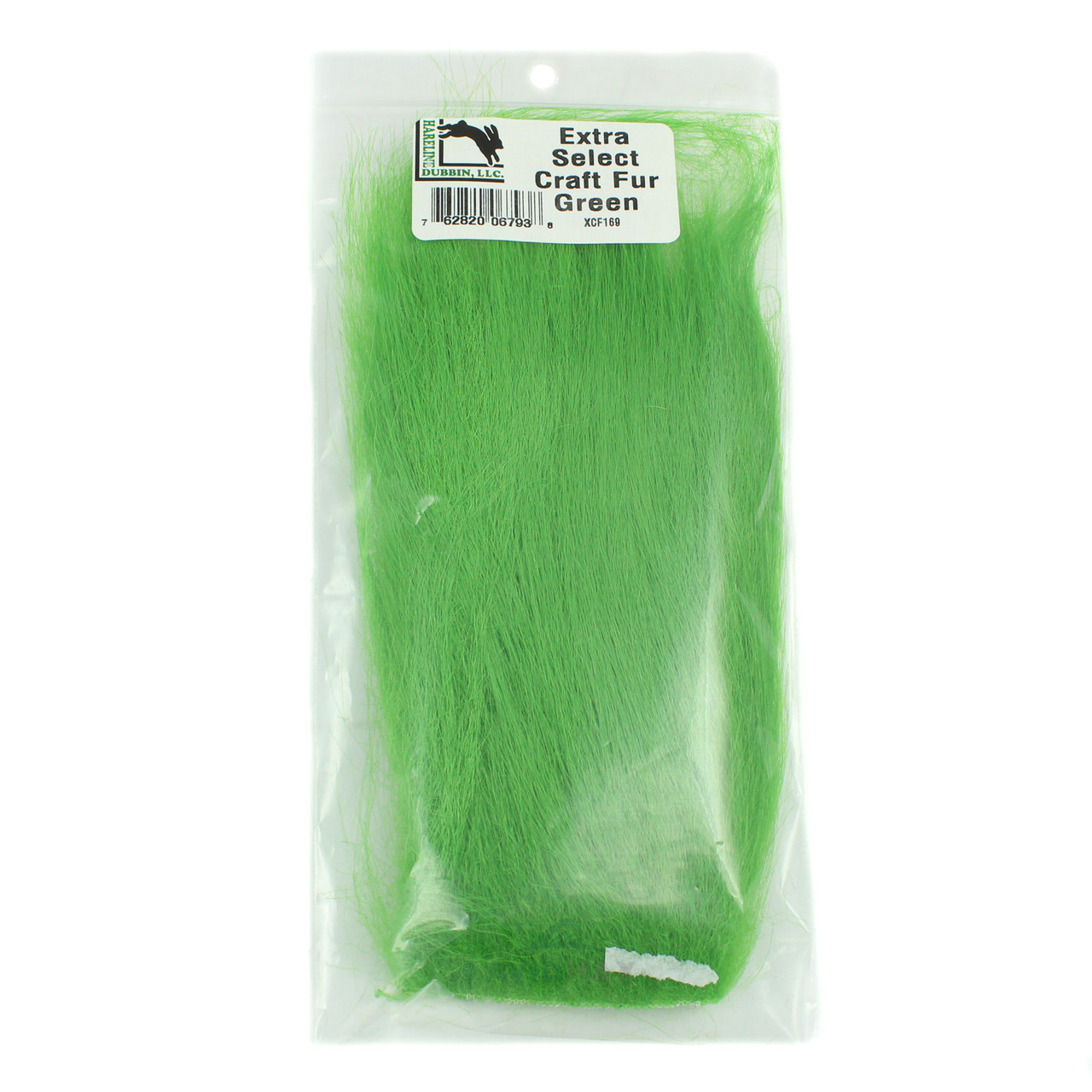 Hareline Extra Select Craft Fur Green