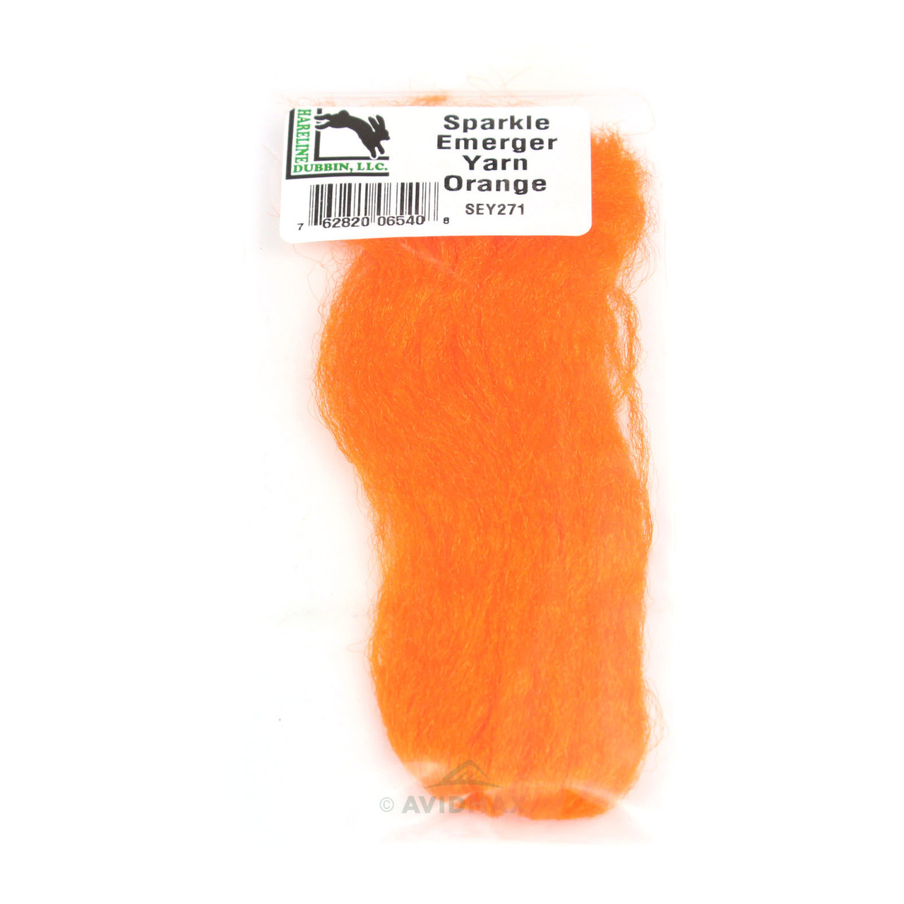Hareline Sparkle Emerger Yarn Orange
