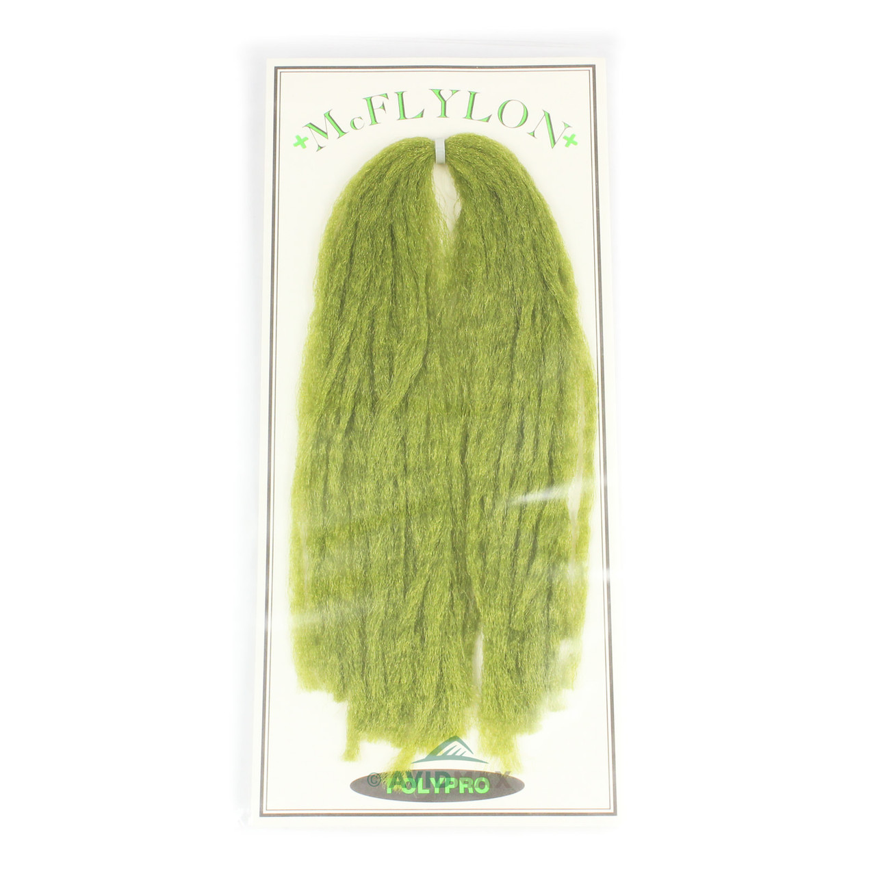 McFlyfoam Products Poly Pyro Mc Flylon Olive Bug Juice