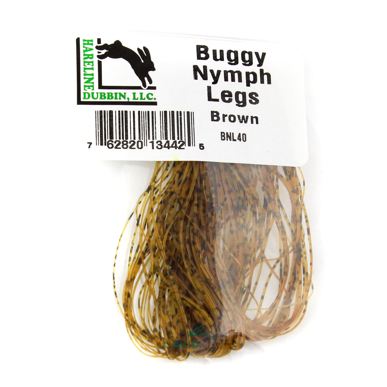 Hareline Buggy Nymph Legs Brown