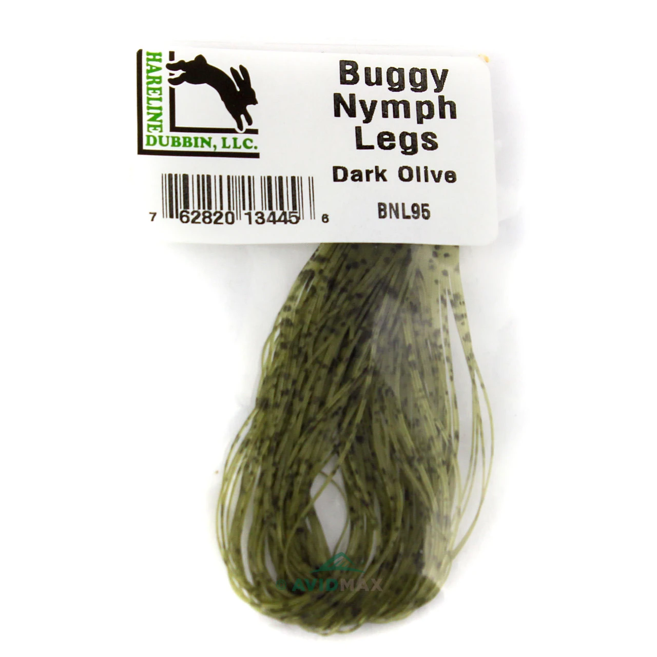 Hareline Buggy Nymph Legs Dark Olive
