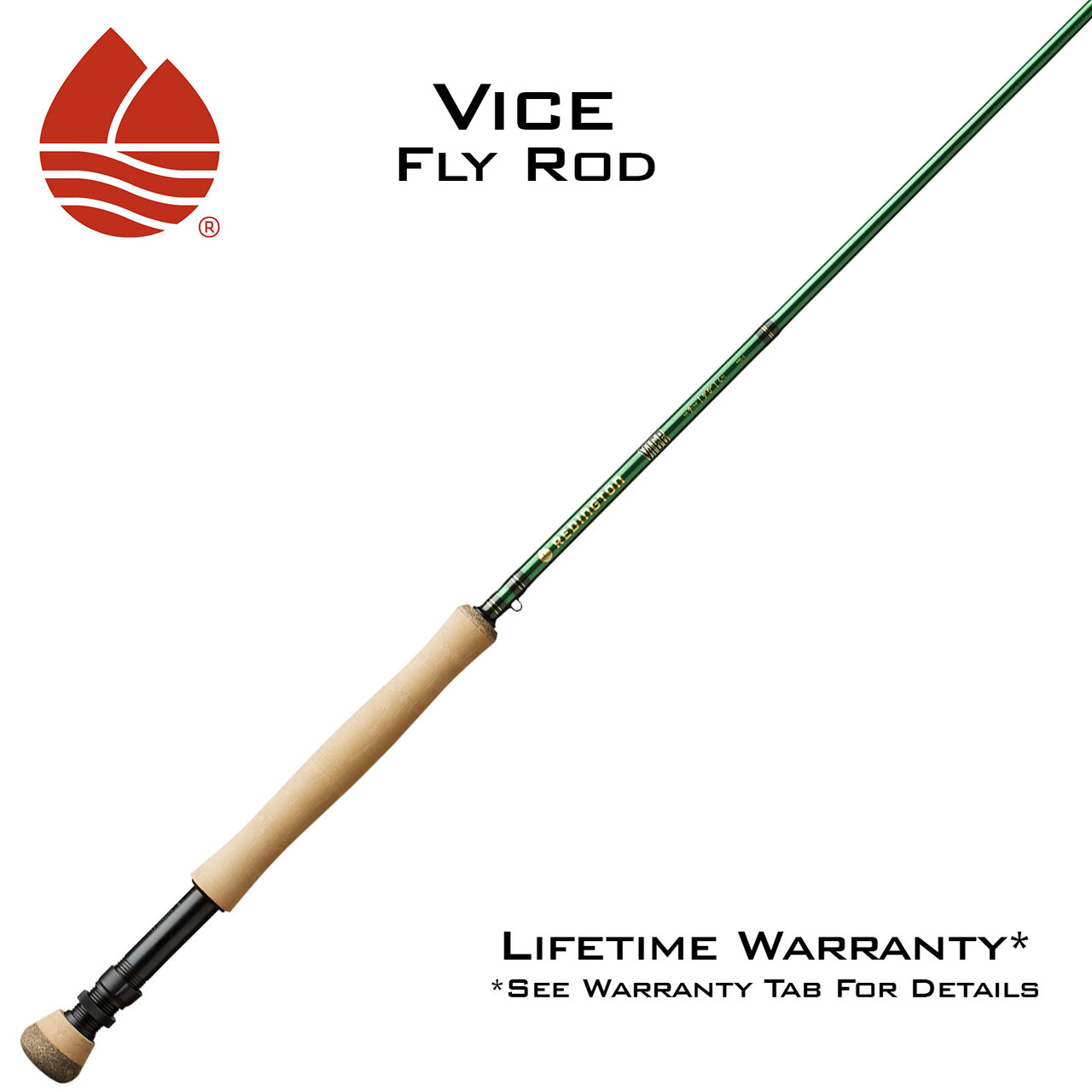 Redington Vice All-Water 4- pc Fly Fishing Rods With Tubes