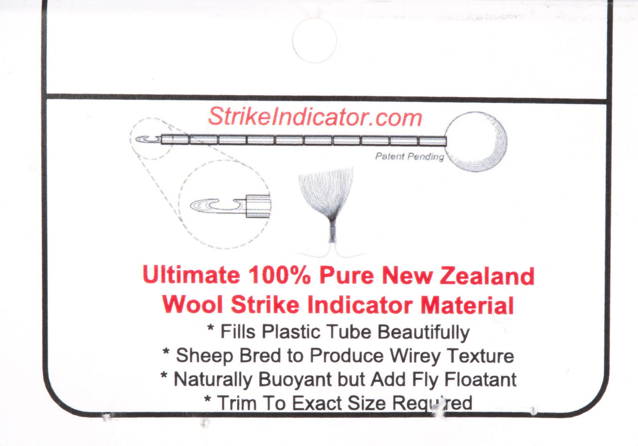 New Zealand Strike Indicator Replacement Wool New Zealand Strike Indicator Replacement Wool