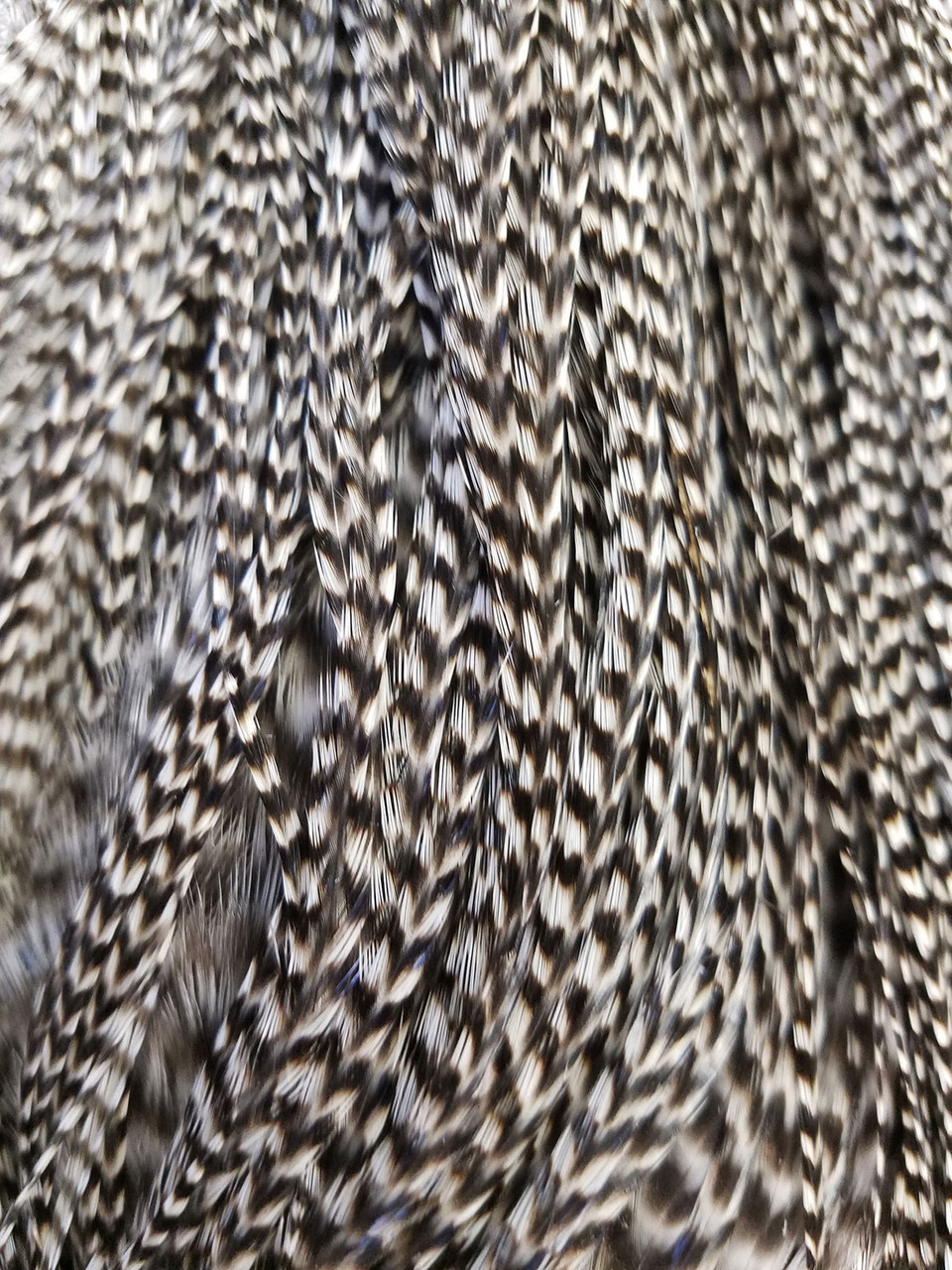 Hareline Half Grizzly Saddles