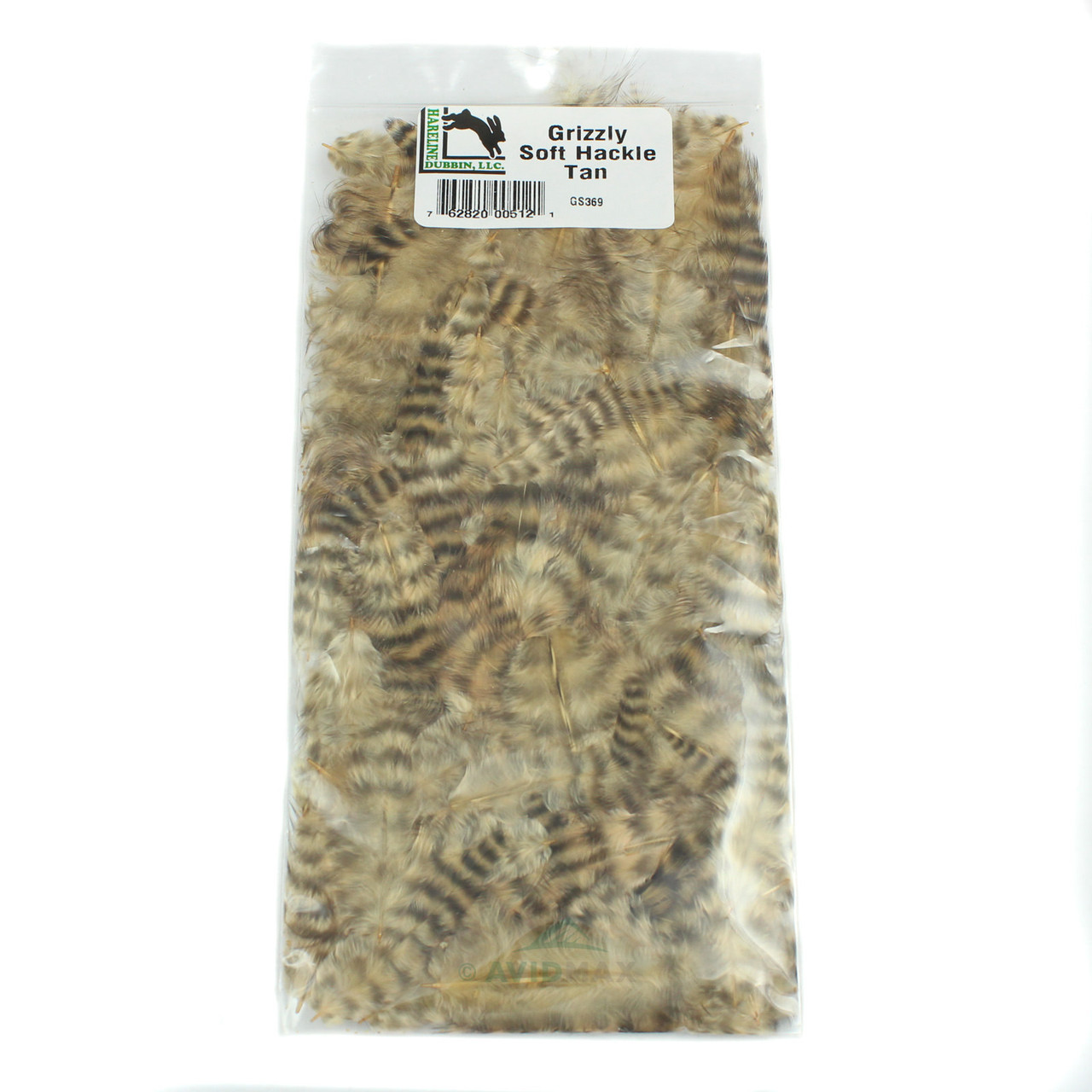 Hareline Grizzly Soft Hackle Tan