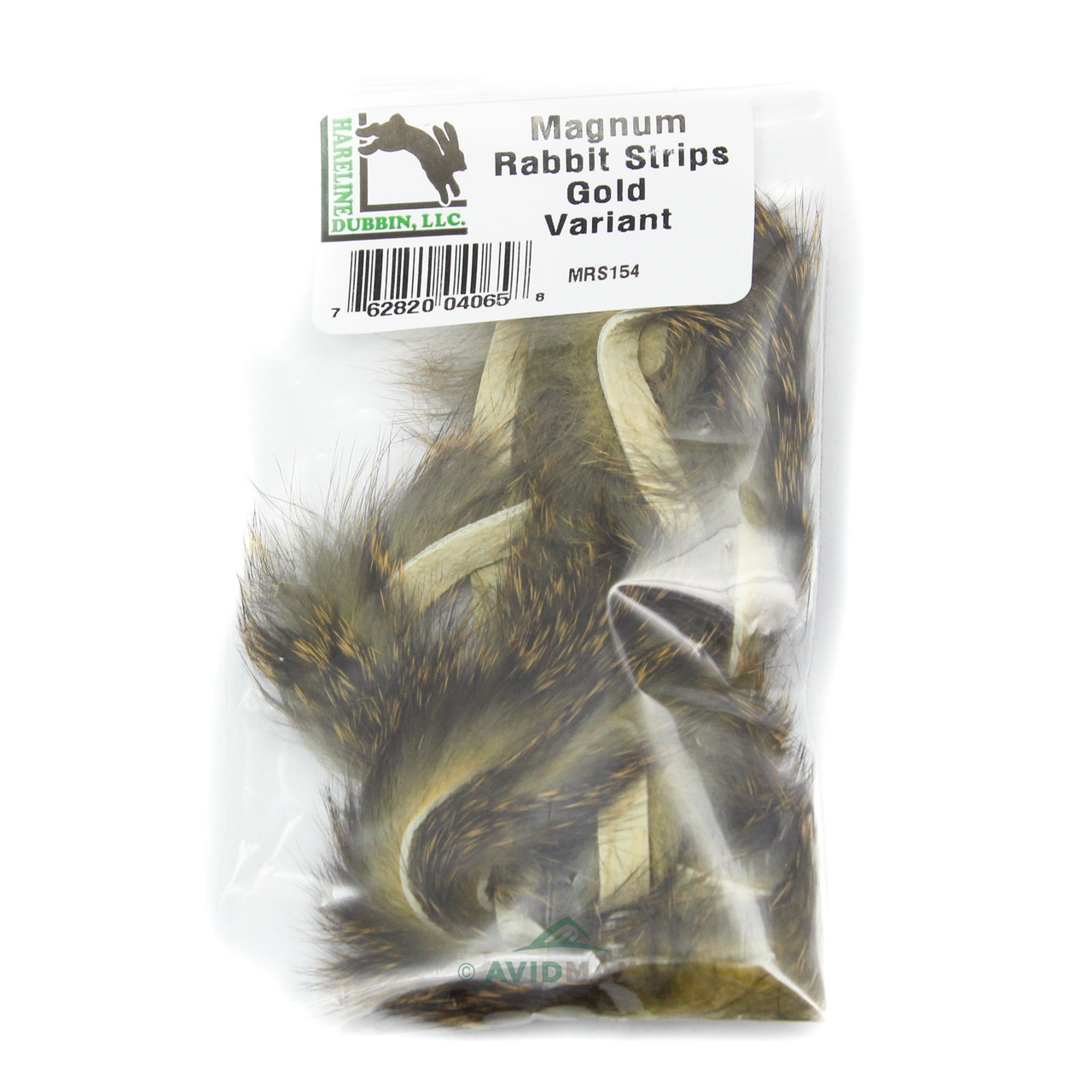Hareline Magnum Rabbit Strips Gold Variant