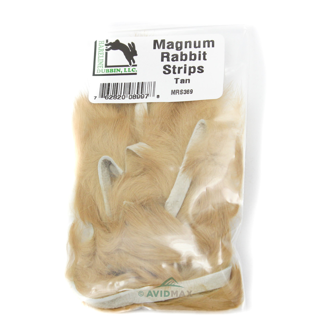 Hareline Magnum Rabbit Strips Tan