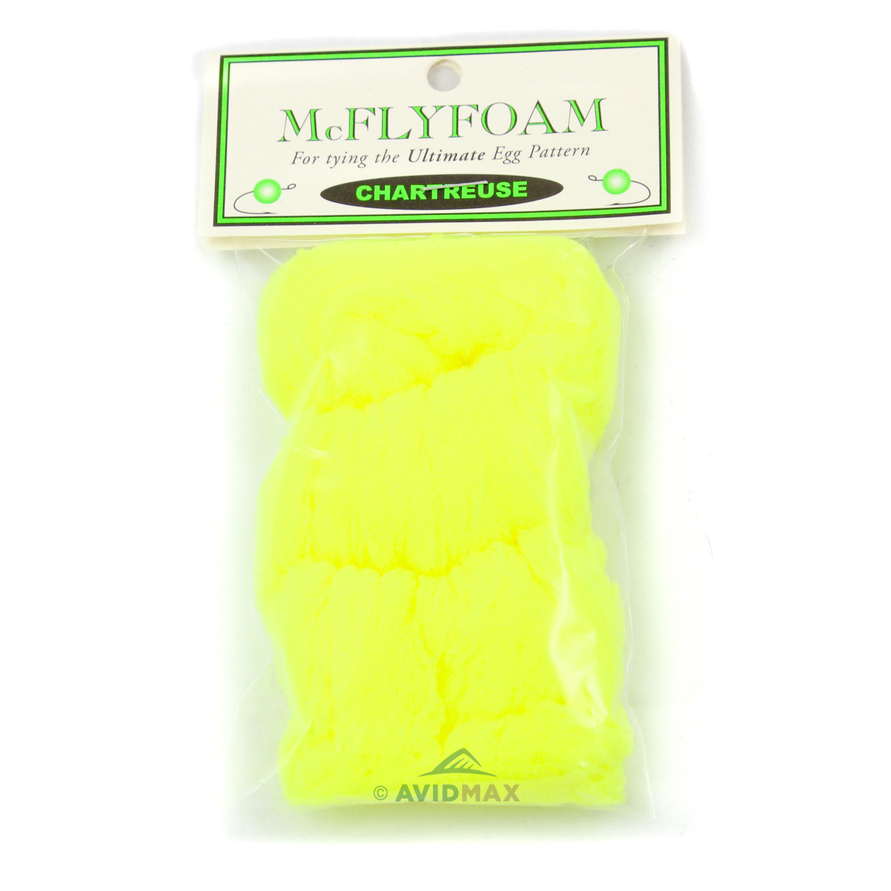 McFlyfoam Products Fly Tying Yarn Fluorescent Chartreuse