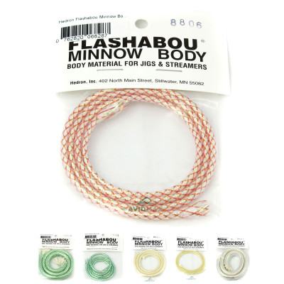 Hedron Flashabou Minnow Body