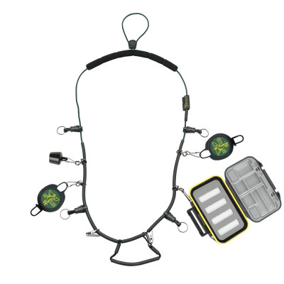 Dr. Slick Fully Loaded Necklace Lanyard for Fly Fishing Nippers