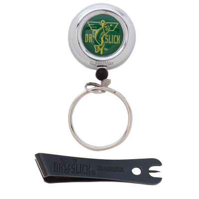Dr. Slick Silver "O" Clip-On-Reel with Nippers Combo