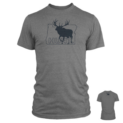 RepYourWater Hunt. Oregon Elk T-Shirt