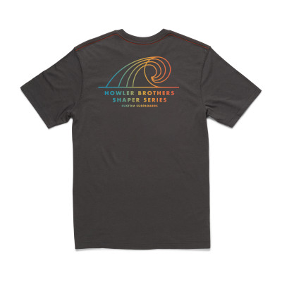Howler Brothers Select Pocket T-Shirt Shaper Series Chromatic : Antique Black Howler Brothers Select Pocket T-Shirt Shaper Series Chromatic : Antique Black