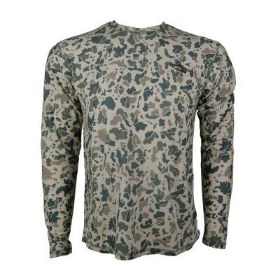 RepYourWater Merino Wool Blend Sun Shirt - Retro Camo RepYourWater Merino Wool Blend Sun Shirt - Retro Camo