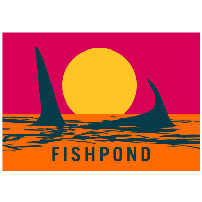 Fishpond Endless Permit Sticker 5 in